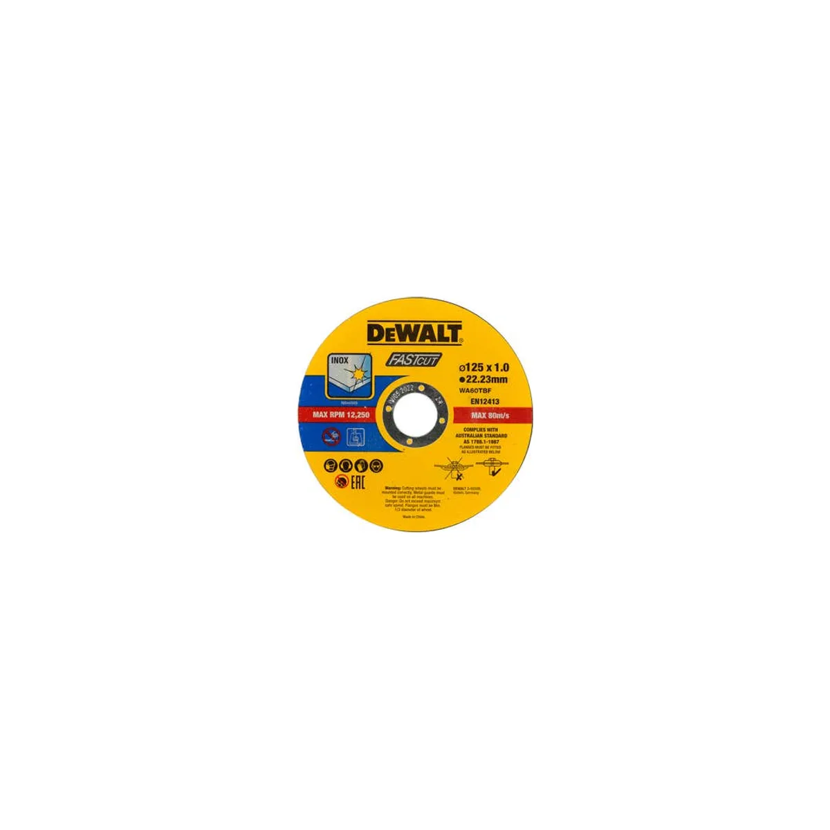 DeWalt 125mm Metal Cutting Blade