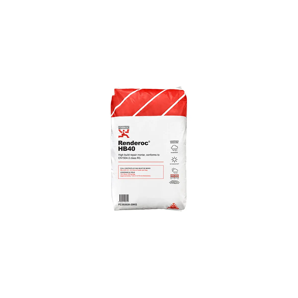 Fosroc Renderoc HB40 Repair Mortar
